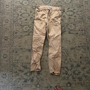 Zara pale pink cargo pants